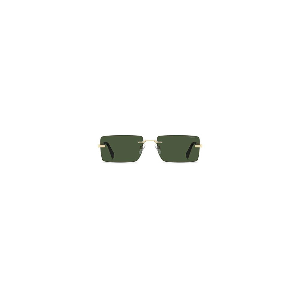 Polaroid Gold Metal Sunglasses for Men