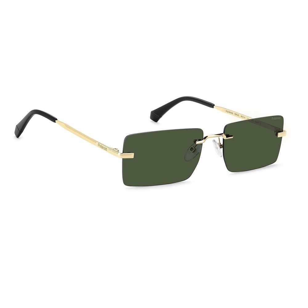 Polaroid Gold Metal Sunglasses for Men
