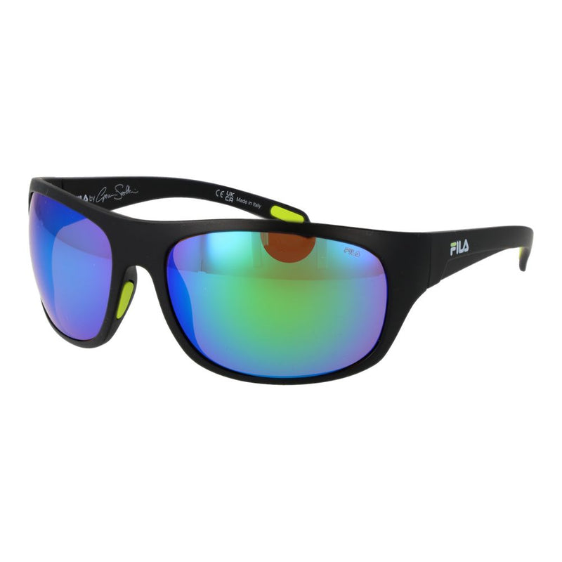 Fila Black Plastic Sunglasses for Men