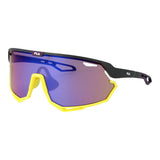 Fila Black Plastic Sunglasses for Men