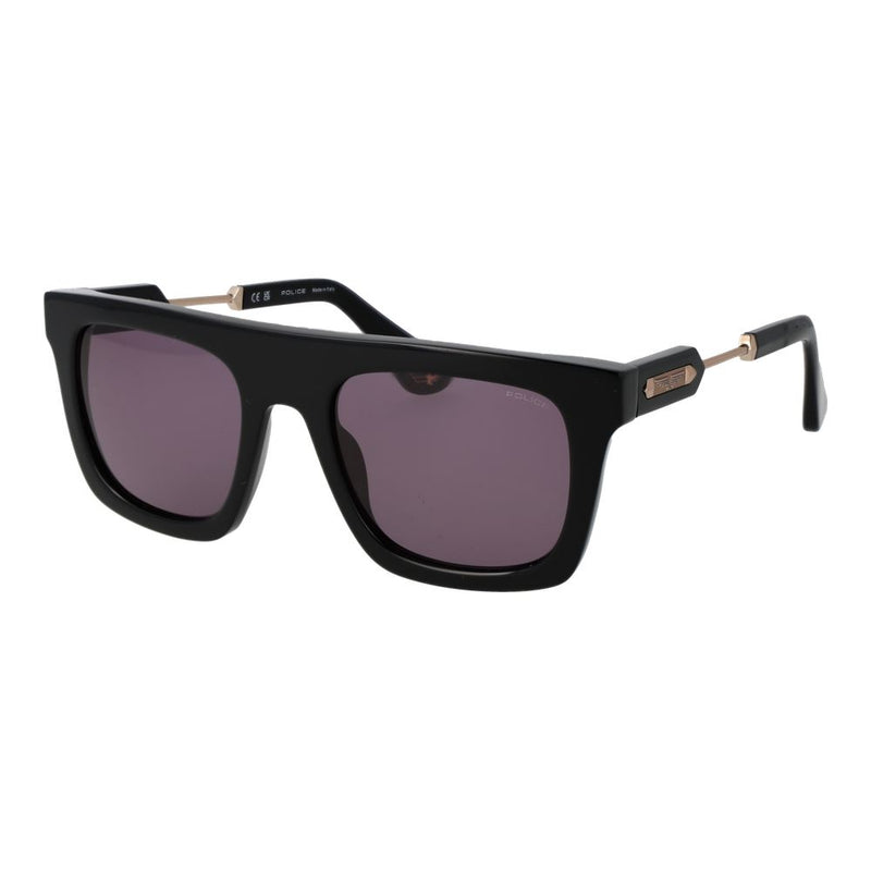 Lunettes de soleil Police en acétate de cellulose noir