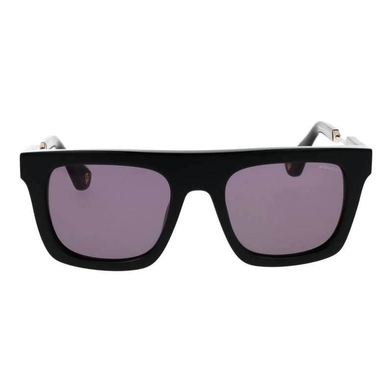 Lunettes de soleil Police en acétate de cellulose noir