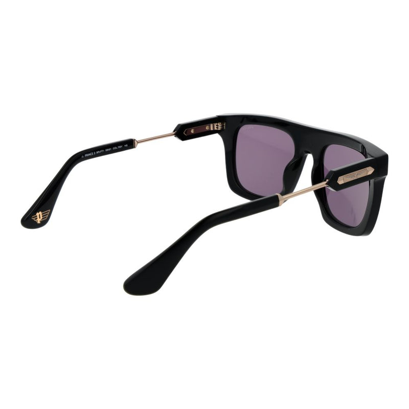 Lunettes de soleil Police en acétate de cellulose noir