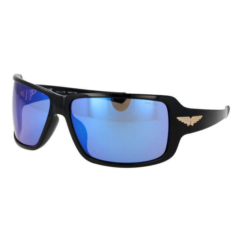 Lunettes de soleil en plastique noires Police