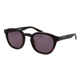 Lunettes de soleil Police en acétate de cellulose marron