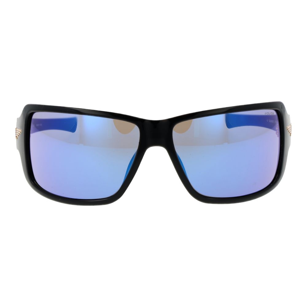 Lunettes de soleil en plastique noires Police