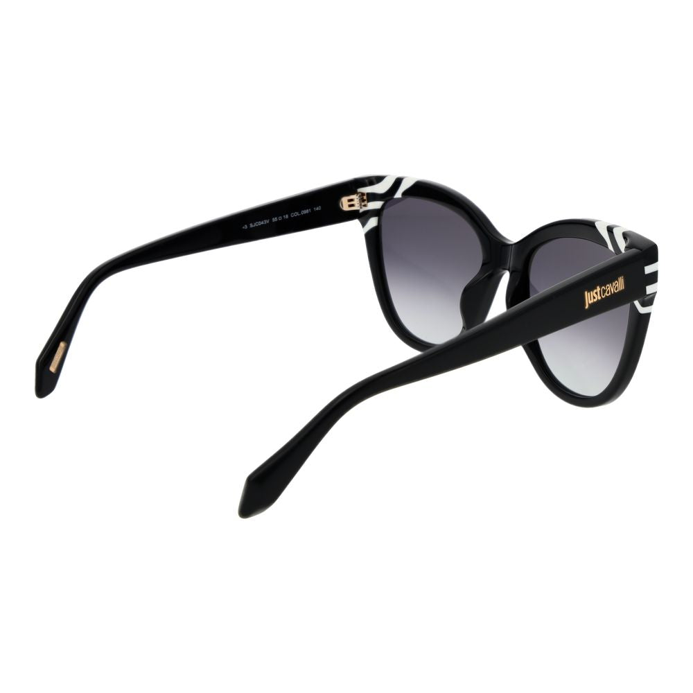 Just Cavalli Black Cellulose Acetate Sunglasses for Women