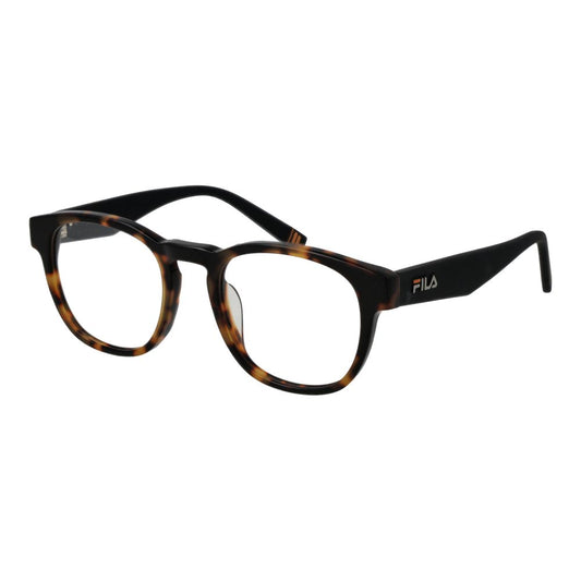 Fila Brown Cellulose Acetate Panto Glasses Frames