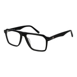 Fila Black Cellulose Acetate Aviator Glasses (Frames)