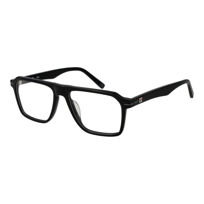 Fila Black Cellulose Acetate Aviator Glasses (Frames)