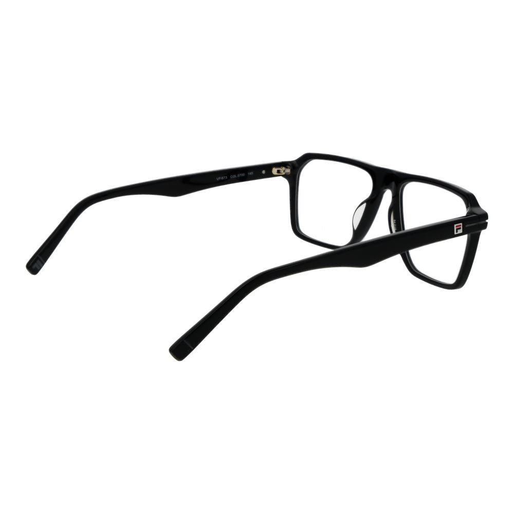 Fila Black Cellulose Acetate Aviator Glasses (Frames)