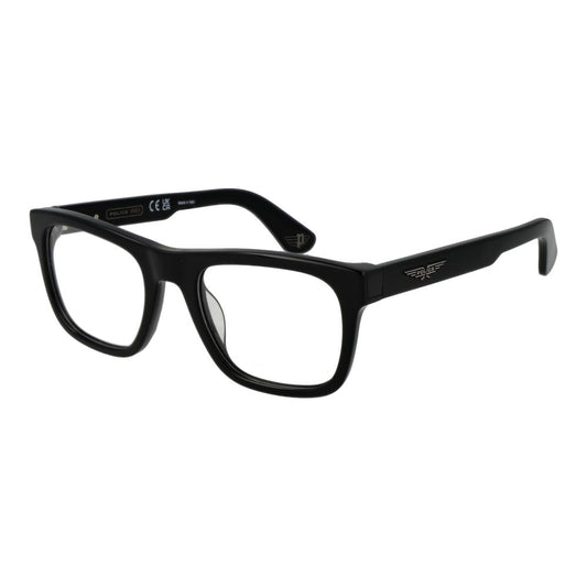 Lunettes en Acétate Noir Police pour Hommes