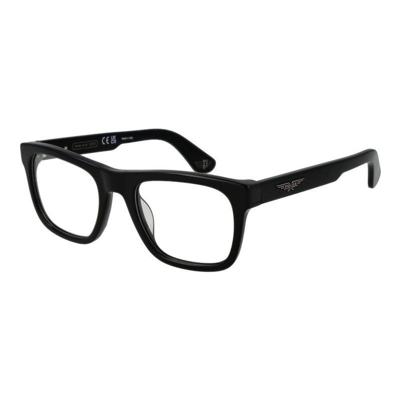 Lunettes en Acétate Noir Police pour Hommes