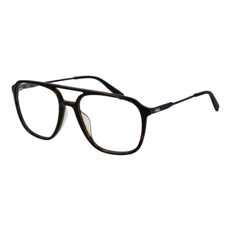 Fila Brown Cellulose Acetate Aviator Glasses (Frames)
