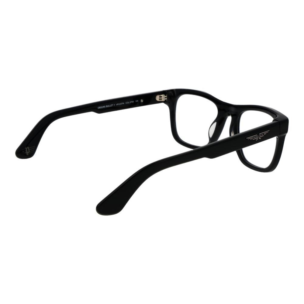 Lunettes en Acétate Noir Police pour Hommes