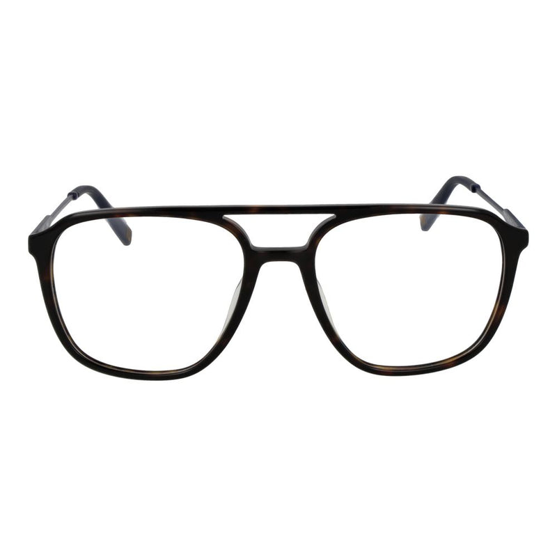 Fila Brown Cellulose Acetate Aviator Glasses (Frames)