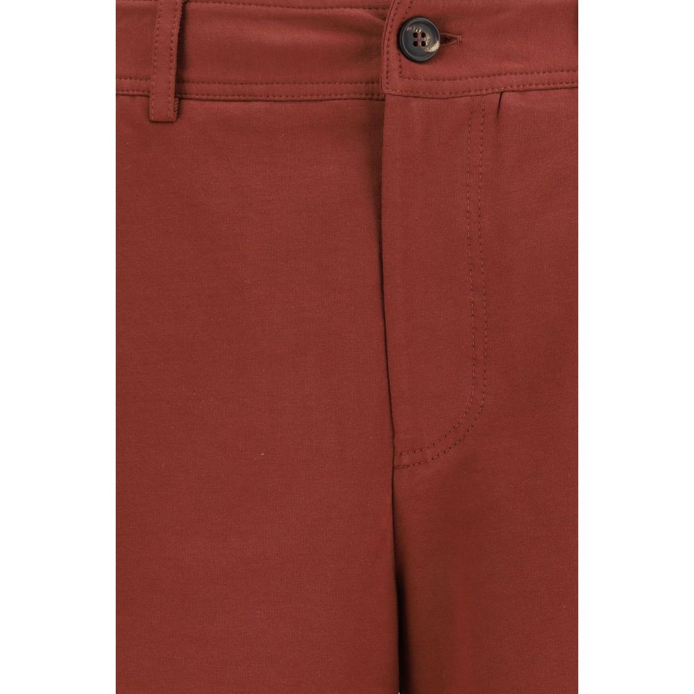 Brunello Cucinelli Multicolor Cotton Bermuda Shorts for Women