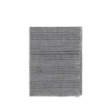 Brunello Cucinelli Gray Linen Scarf with Lurex Details