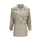 Max Mara Beige Cotton Trench Coat for Women