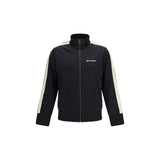 Palm Angels Black Polyester Shell Jacket - Classic Logo Track Jacket
