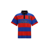 Polo Shirt en Coton Multicolore Palm Angels
