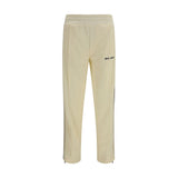 Palm Angels Beige Polyester Athletic Pants - SS26