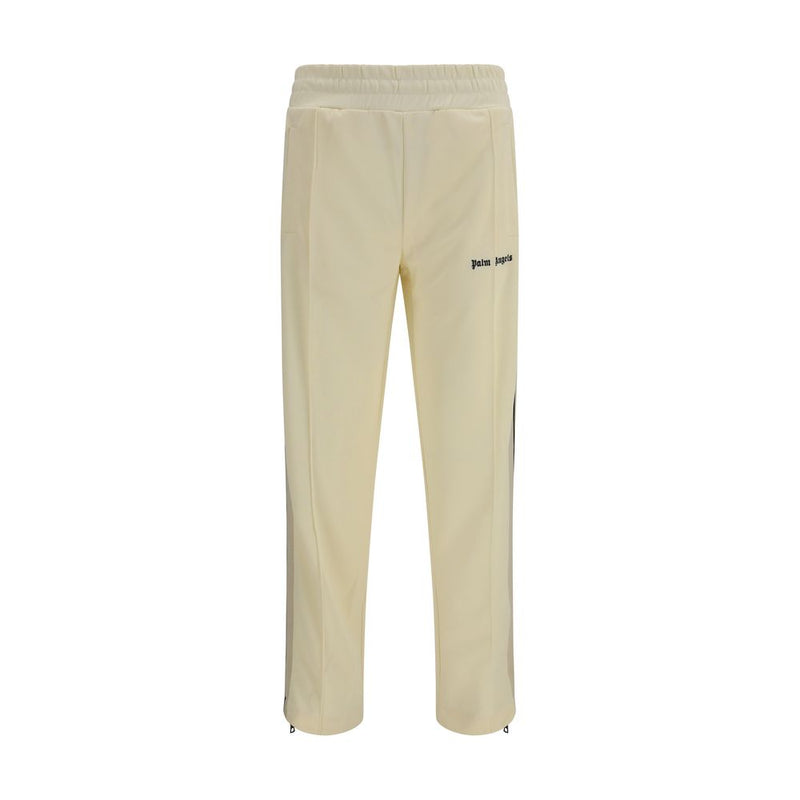 Palm Angels Beige Polyester Athletic Pants - SS26