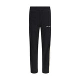 Palm Angels Black Polyester Athletic Pants - Modern Fit