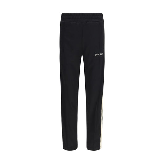 Palm Angels Black Polyester Athletic Pants - Modern Fit
