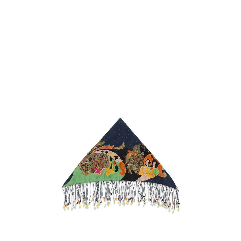 Etro Multicolor Silk Scarf