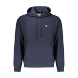 Calvin Klein Blue Cotton Men's Sweatshirt - Stylish Comfort