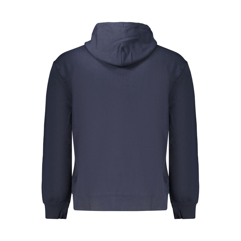 Calvin Klein Blue Cotton Men's Sweatshirt - Stylish Comfort