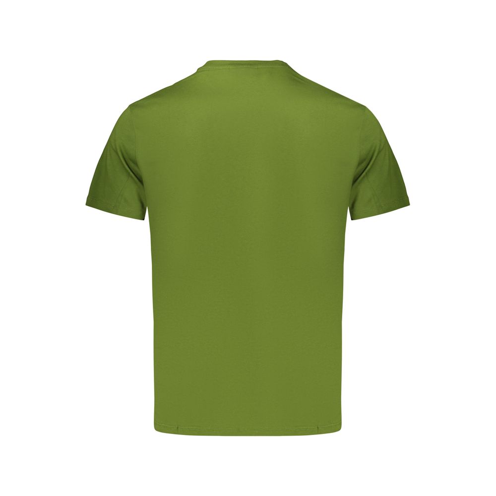 Calvin Klein Green Cotton Mens T-Shirt - Stylish & Comfortable