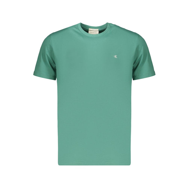 Calvin Klein Green Cotton Mens T-Shirt
