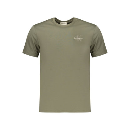 Calvin Klein Groen Katoenen Heren T-shirt