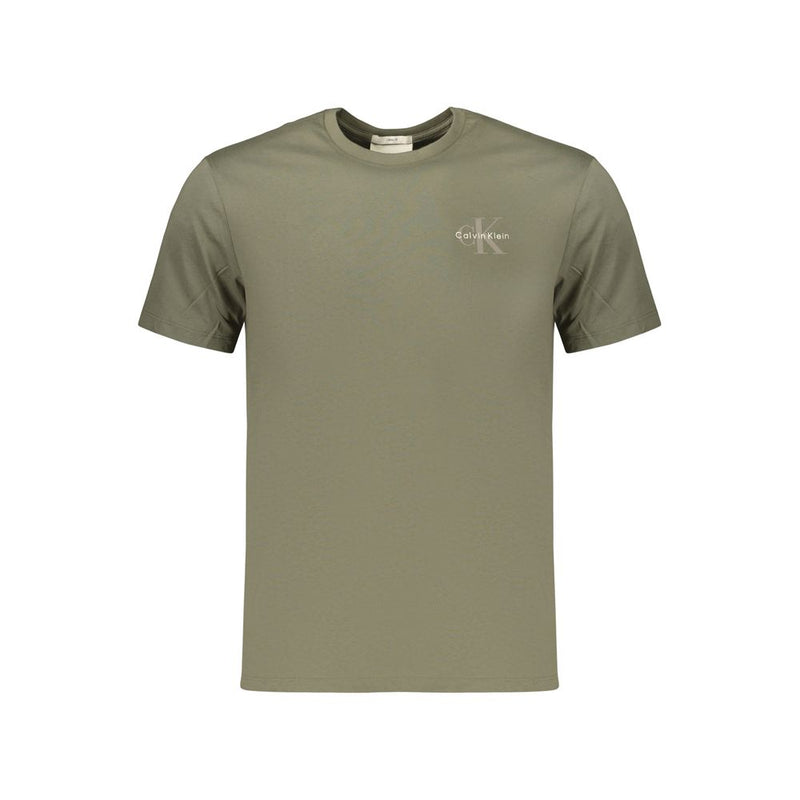 Calvin Klein Green Cotton Men's T-Shirt