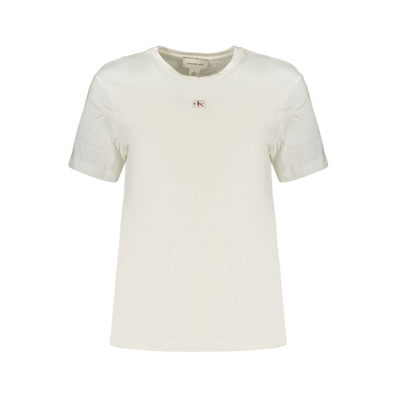 Calvin Klein Bianco Cotton Womens T-Shirt