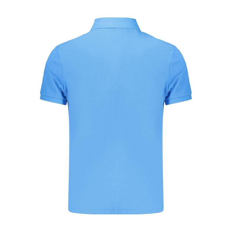 Calvin Klein Azzurro Cotton Men's Polo Shirt
