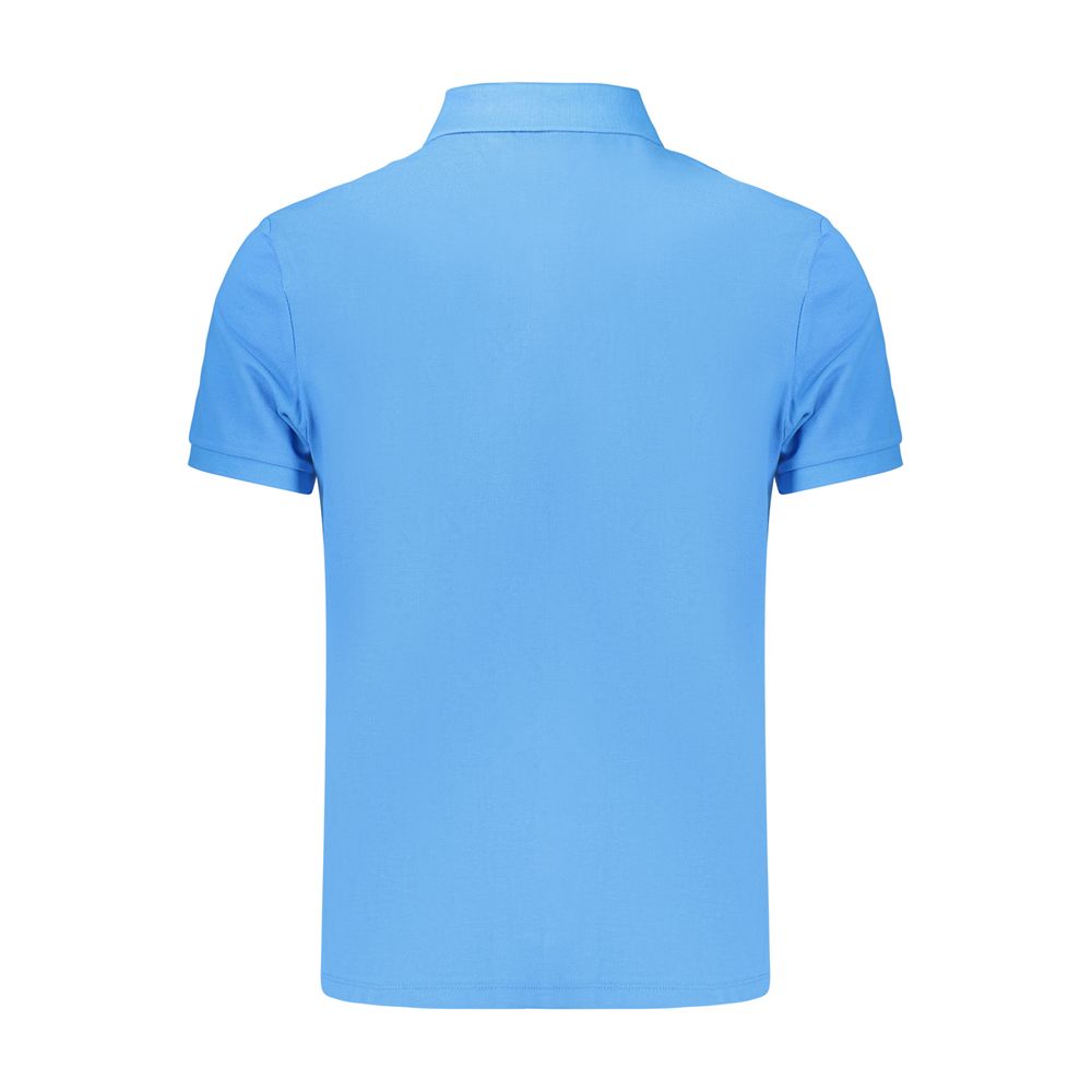 Calvin Klein Azzurro Cotton Men's Polo - Light Blue