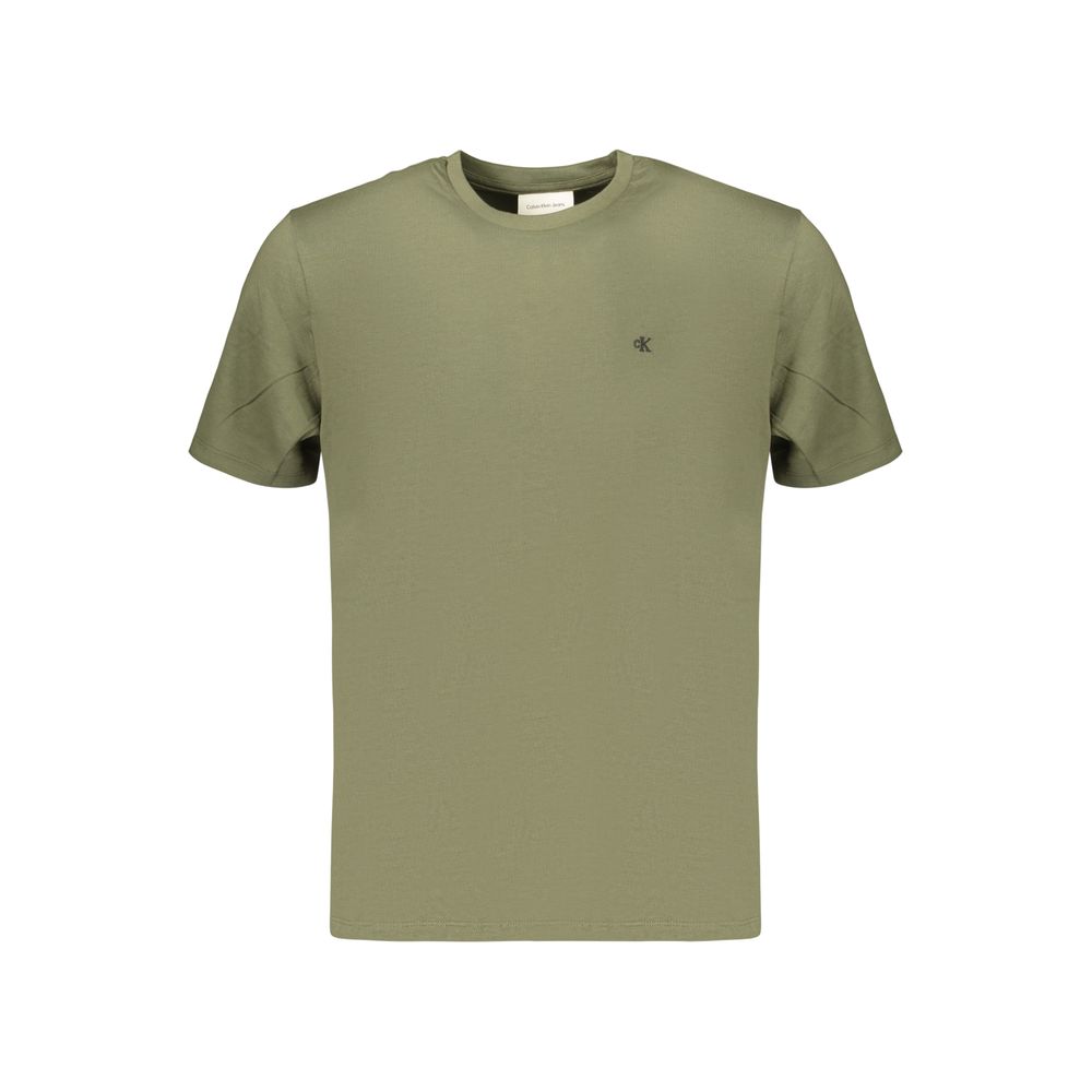 Calvin Klein Groen Katoenen Heren T-shirt
