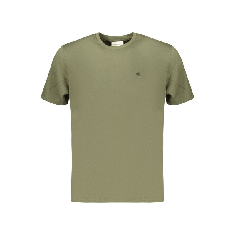 Calvin Klein Groen Katoenen Heren T-shirt