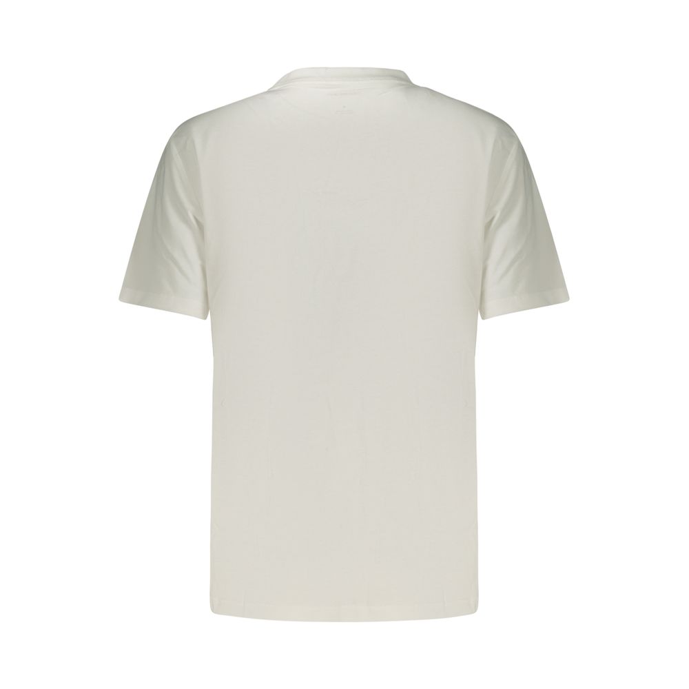 Calvin Klein White Cotton Women T-Shirt - Effortless Style