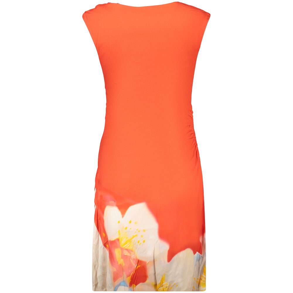 Desigual Rosso Viscosa Women's Dress
