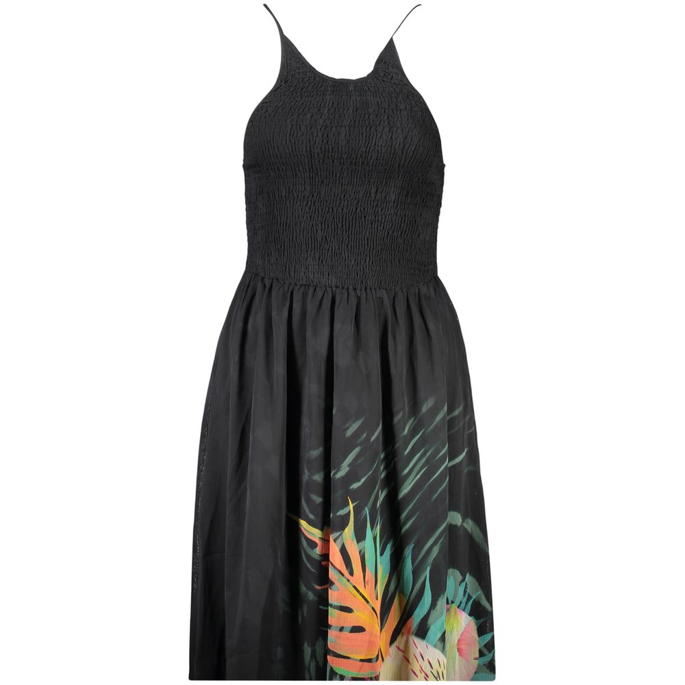 Desigual Swim Daikiri Halter Black Dress for Women