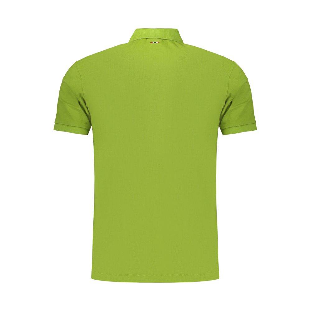 Napapijri Verde Cotton Men's Polo - Classic Style and Comfort