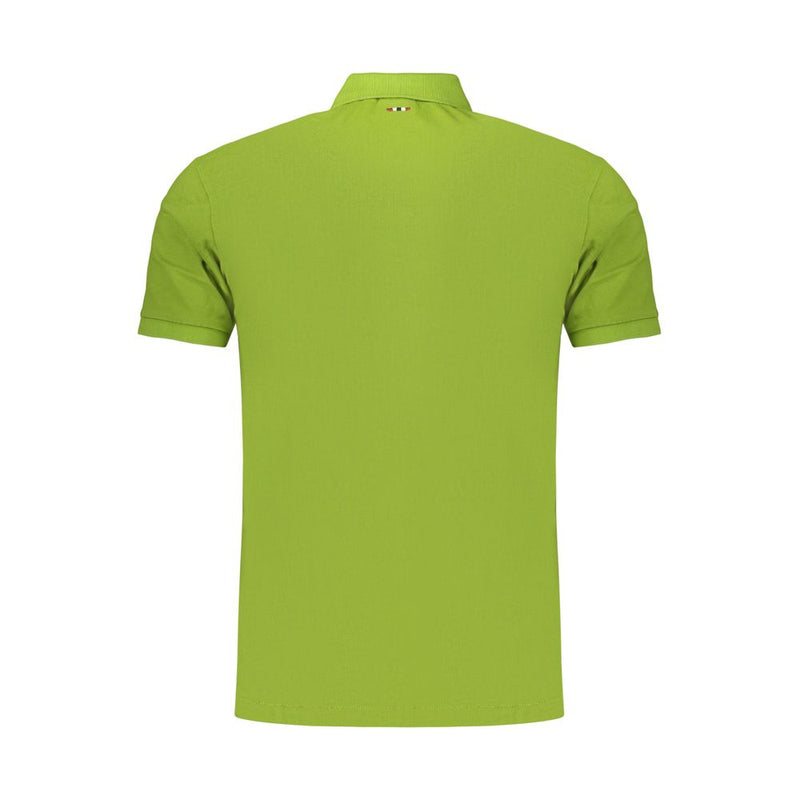 Napapijri Verde Cotton Men's Polo - Stylish & Comfortable