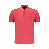Napapijri Red Cotton Men's Polo Shirt - Stylish & Comfortable