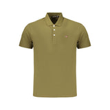 Napapijri Green Cotton Men's Polo Shirt