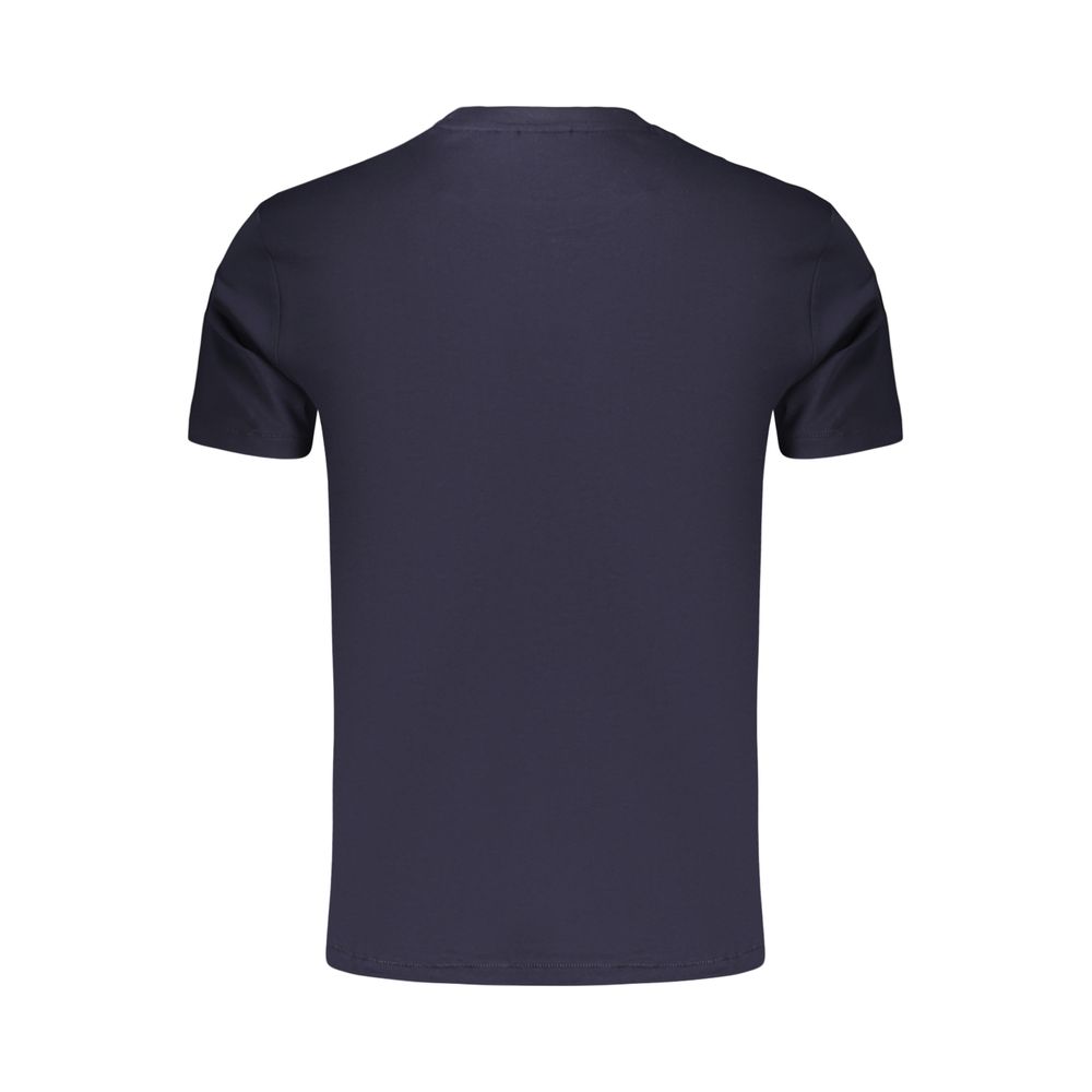 Napapijri Blue Cotton Men's T-Shirt - Stylish & Comfortable