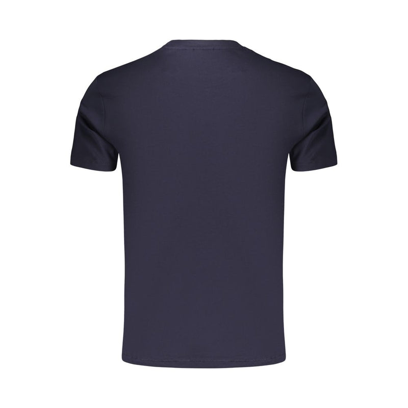 Napapijri Blue Cotton Men's T-Shirt - Stylish & Comfortable